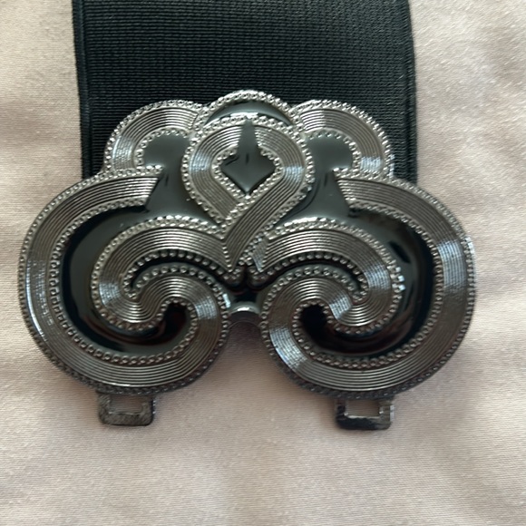 Front clasp belt - black. - Picture 4 of 4